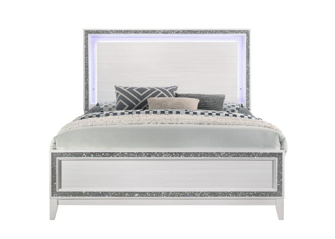 Kashina Queen Bed W/Led