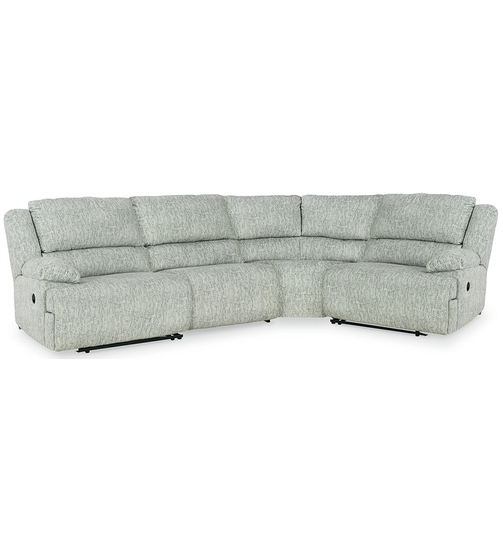 McClelland 4-Piece Reclining Sectional