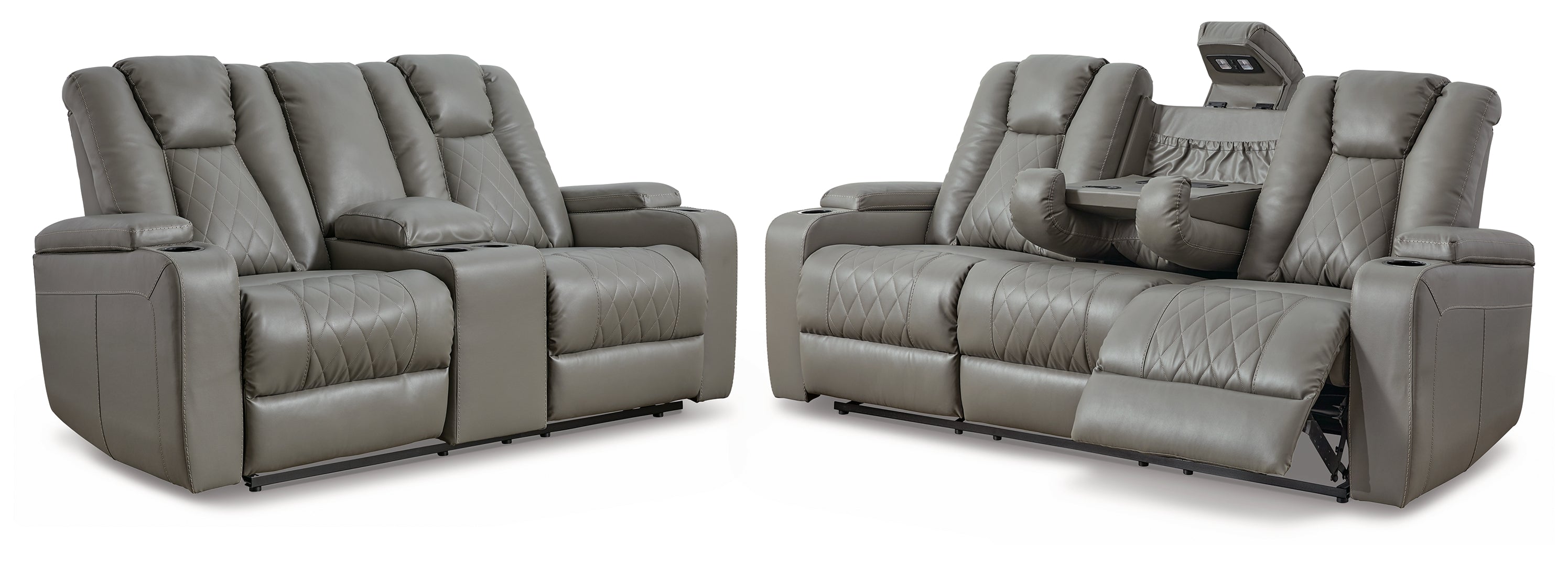 Mancin Sofa and Loveseat