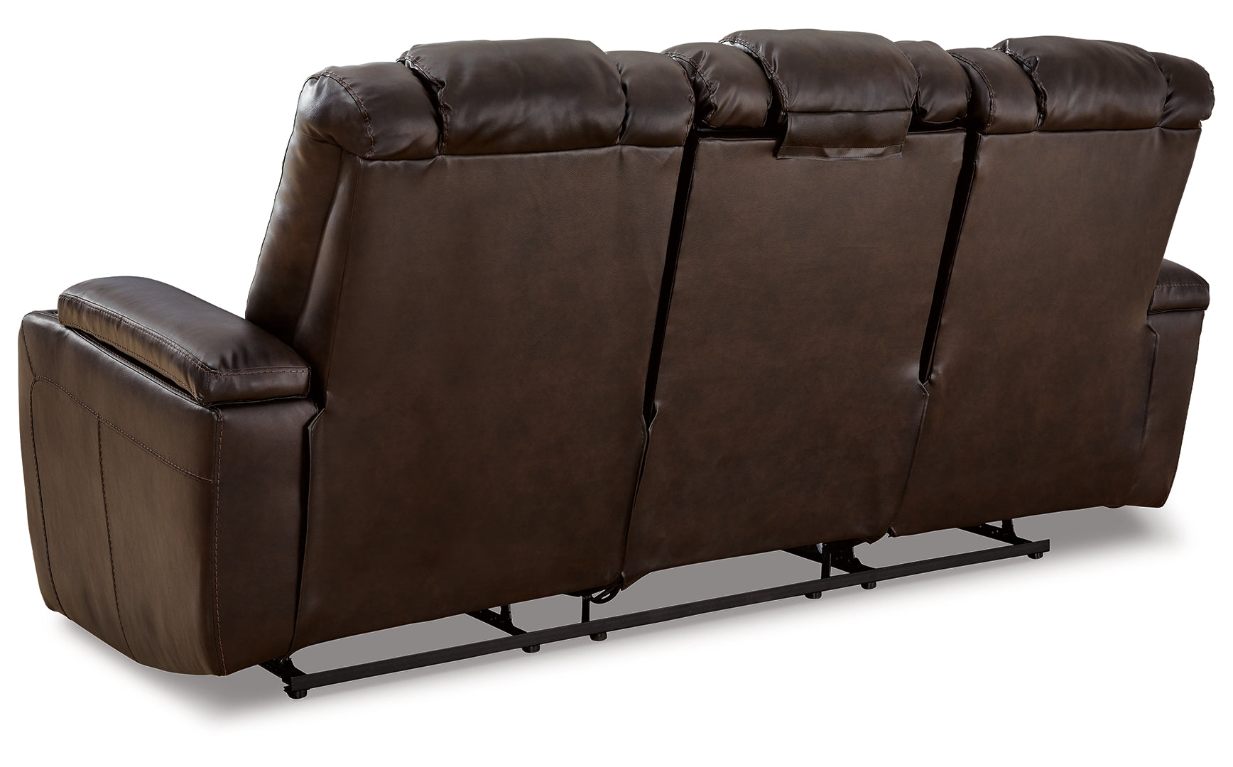 Mancin Reclining Sofa with Drop Down Table