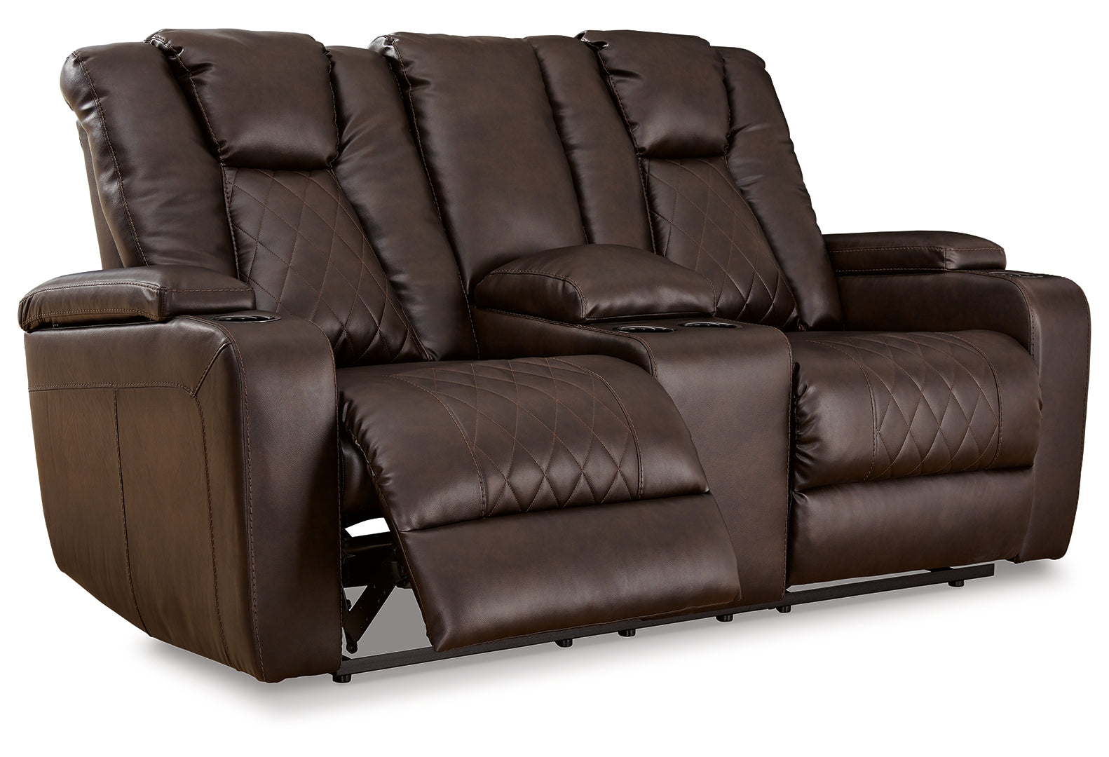 Mancin Reclining Loveseat with Console