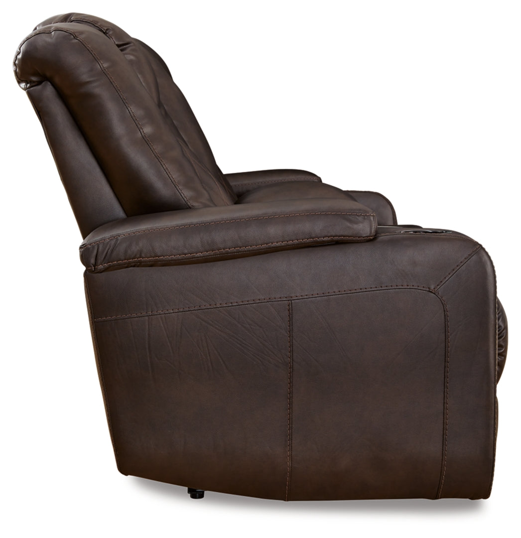 Mancin Reclining Loveseat with Console