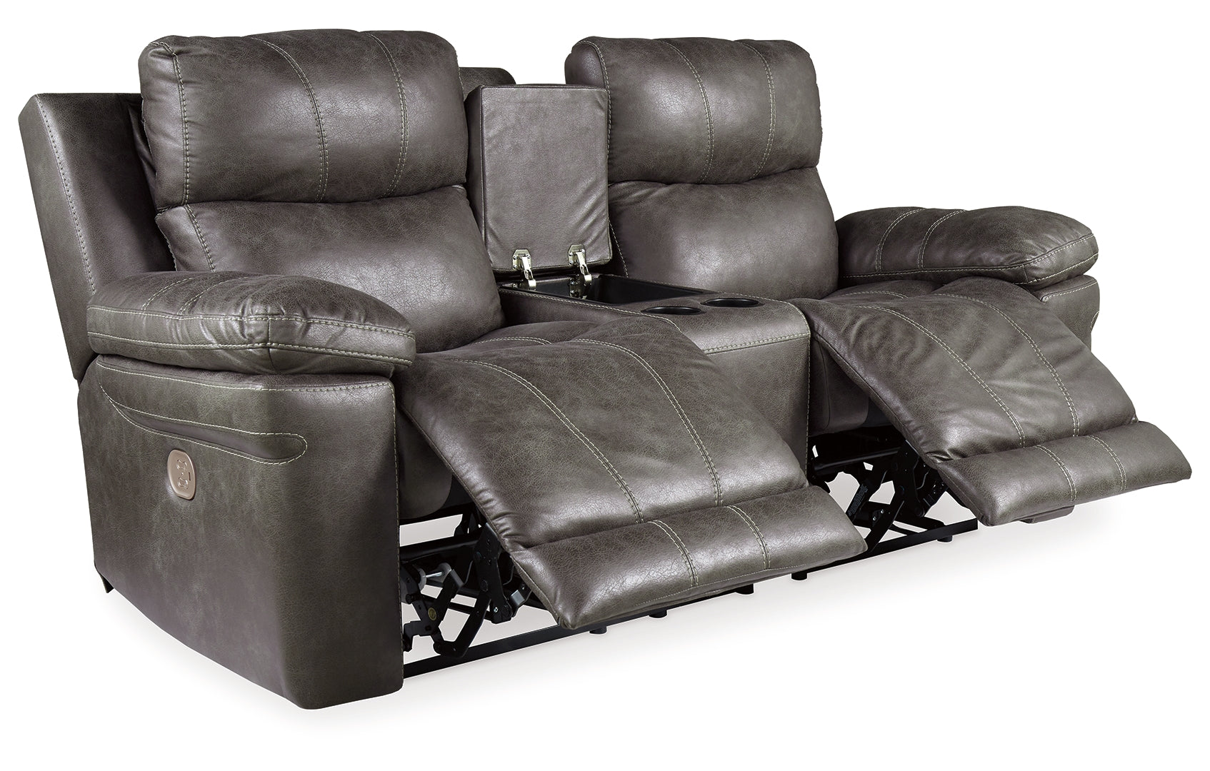 Erlangen Power Reclining Loveseat with Console