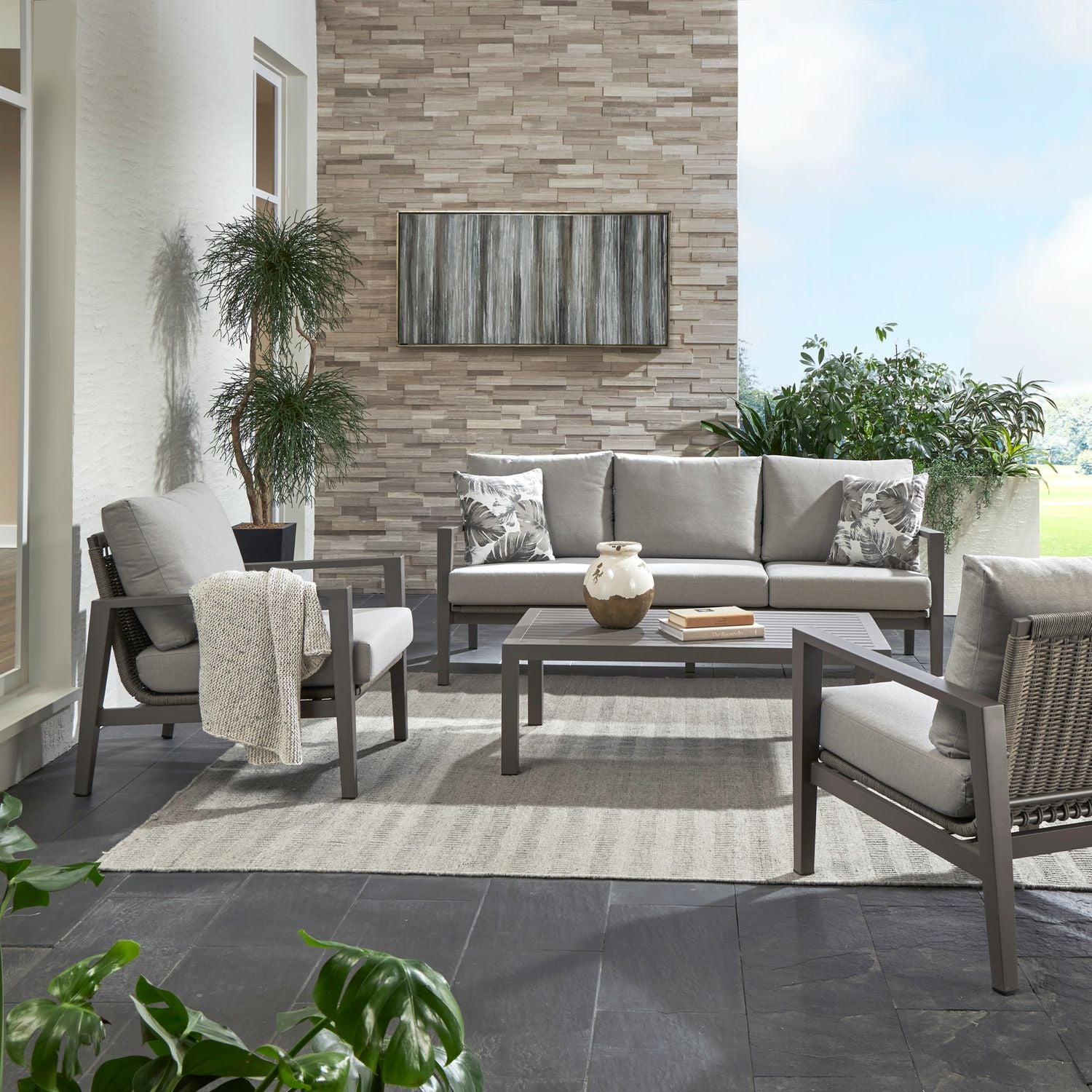 Culleen 4 Piece Outdoor Seating Set