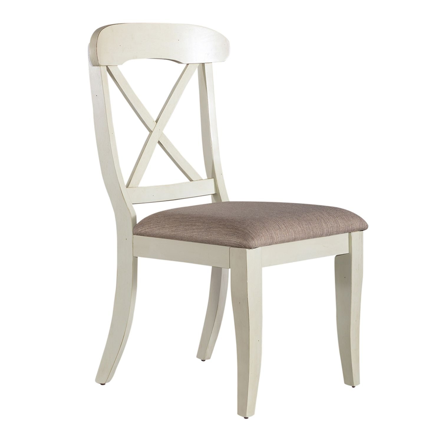 Dimitry Upholstered X Back Side Chair