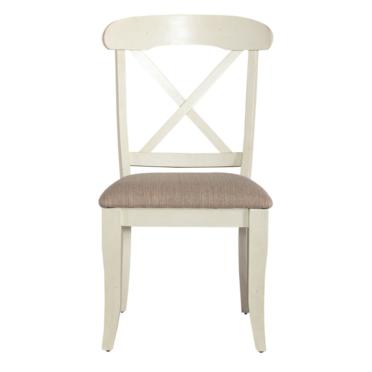 Dimitry Upholstered X Back Side Chair