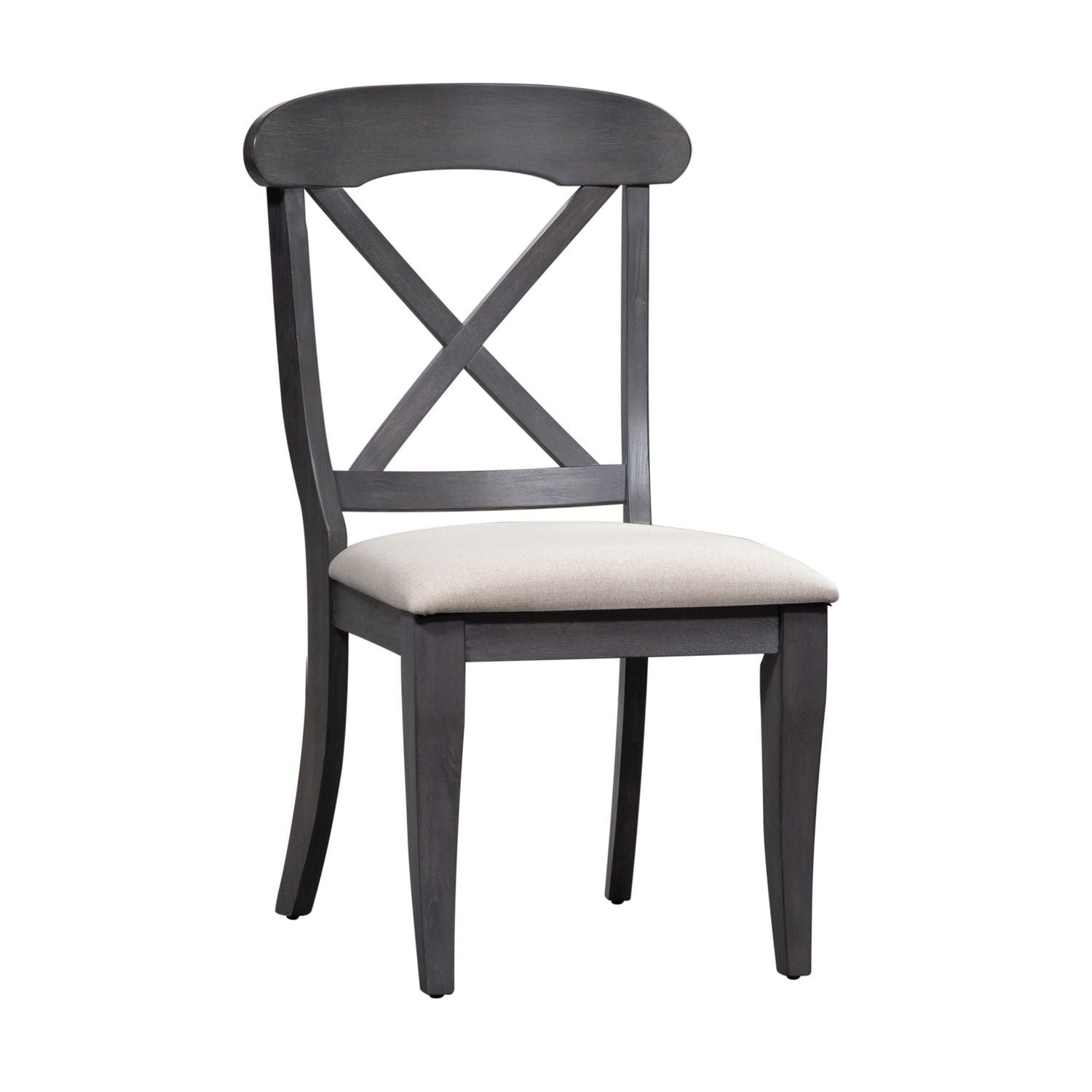 Tayshawna Upholstered X Back Side Chair