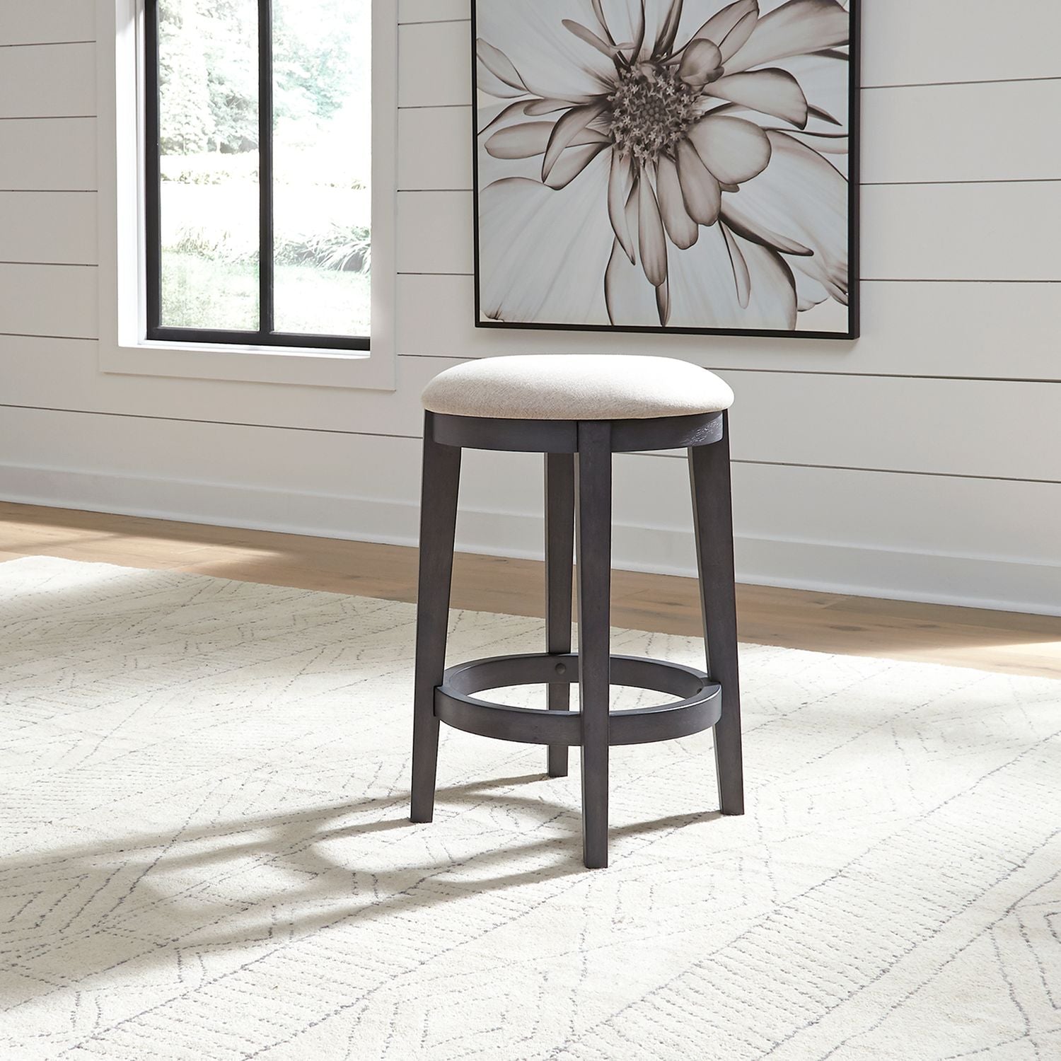 Damarria Upholstered Console Stool