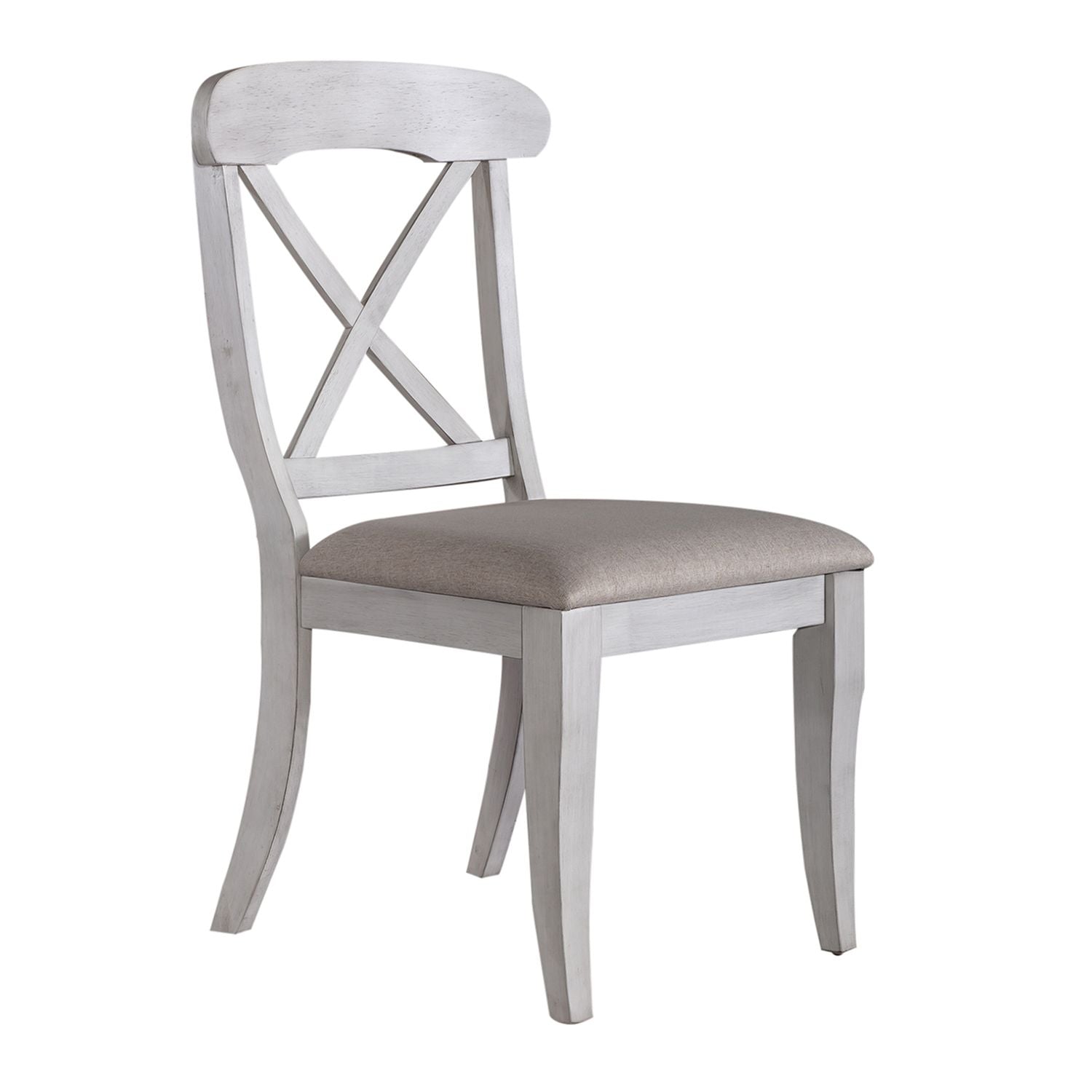 Julian Upholstered X Back Side Chair