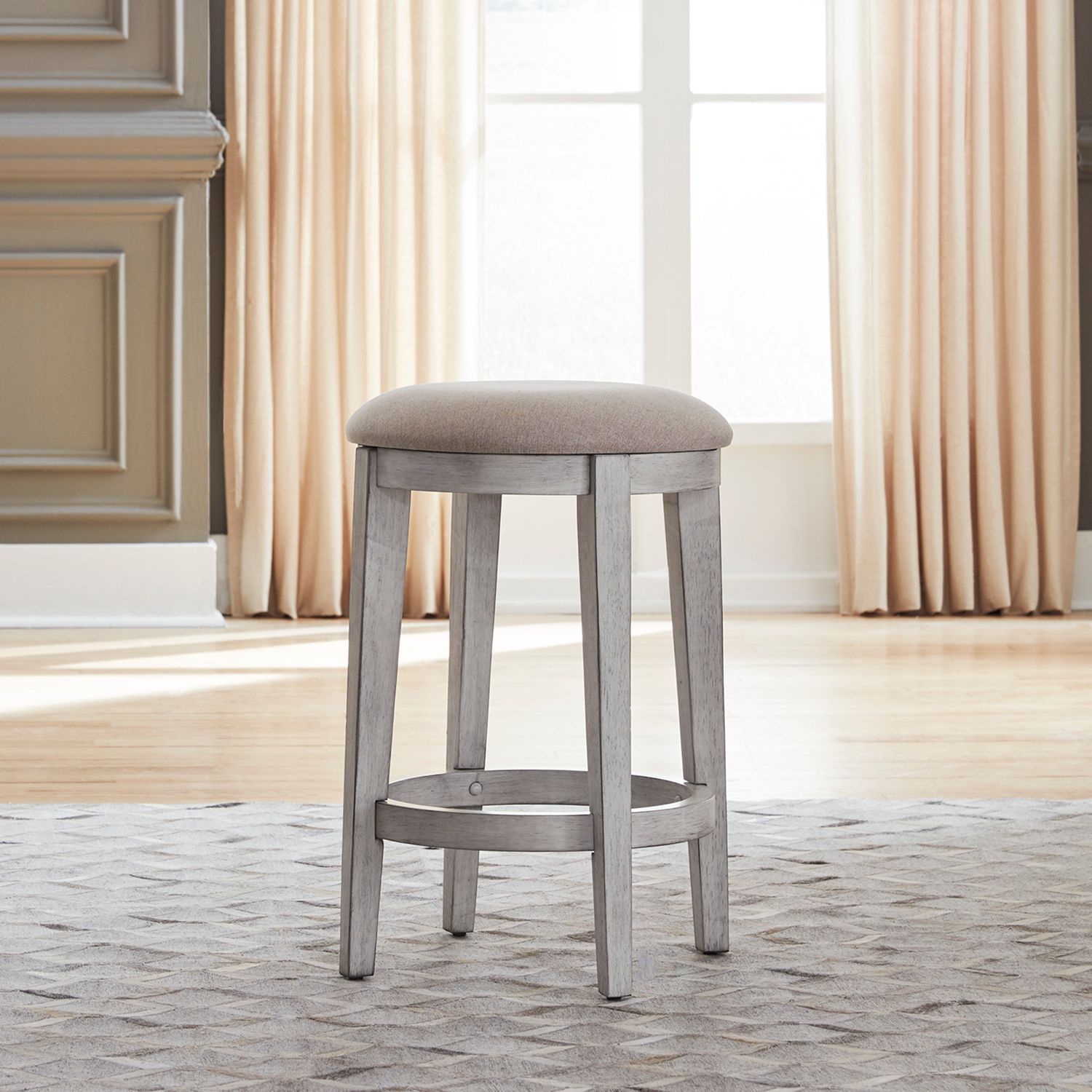 Carolane Upholstered Console Stool