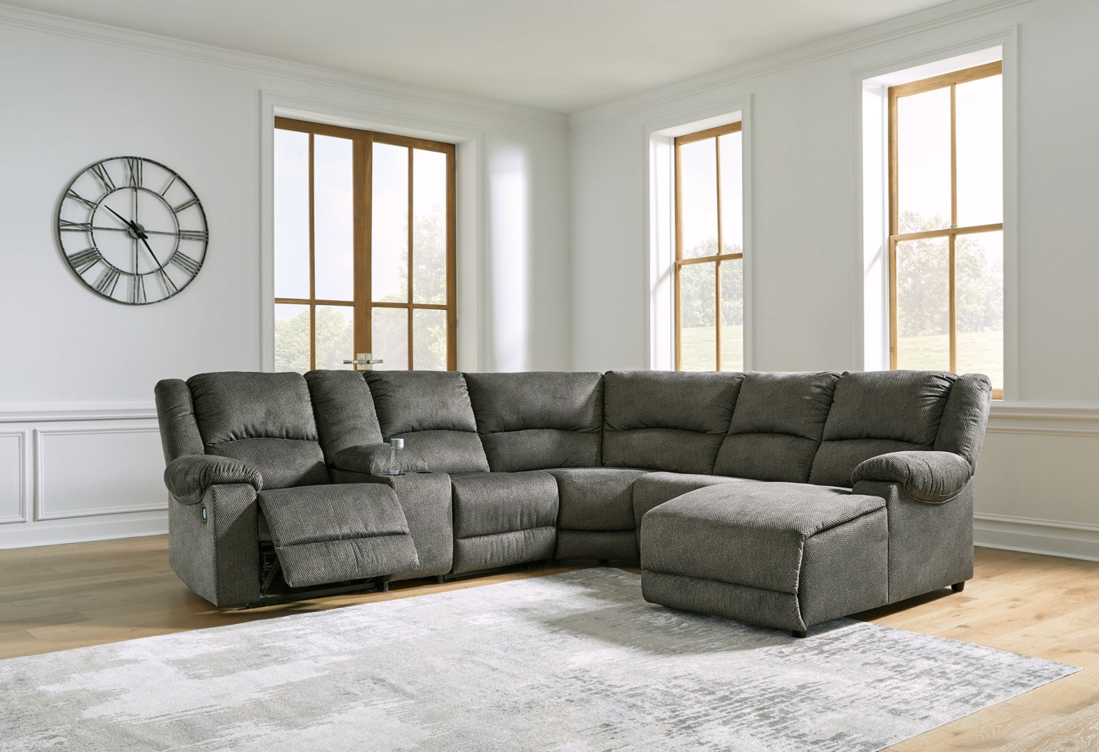 Benlocke 6-Piece Reclining Sectional with Chaise