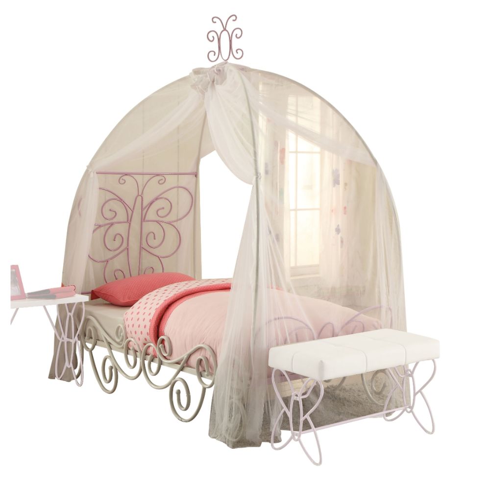 Ameriie Twin Bed W/Canopy