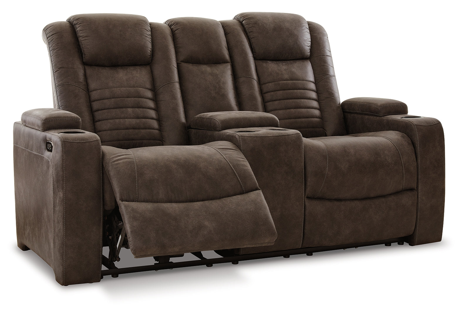 Soundcheck Power Reclining Loveseat with Console