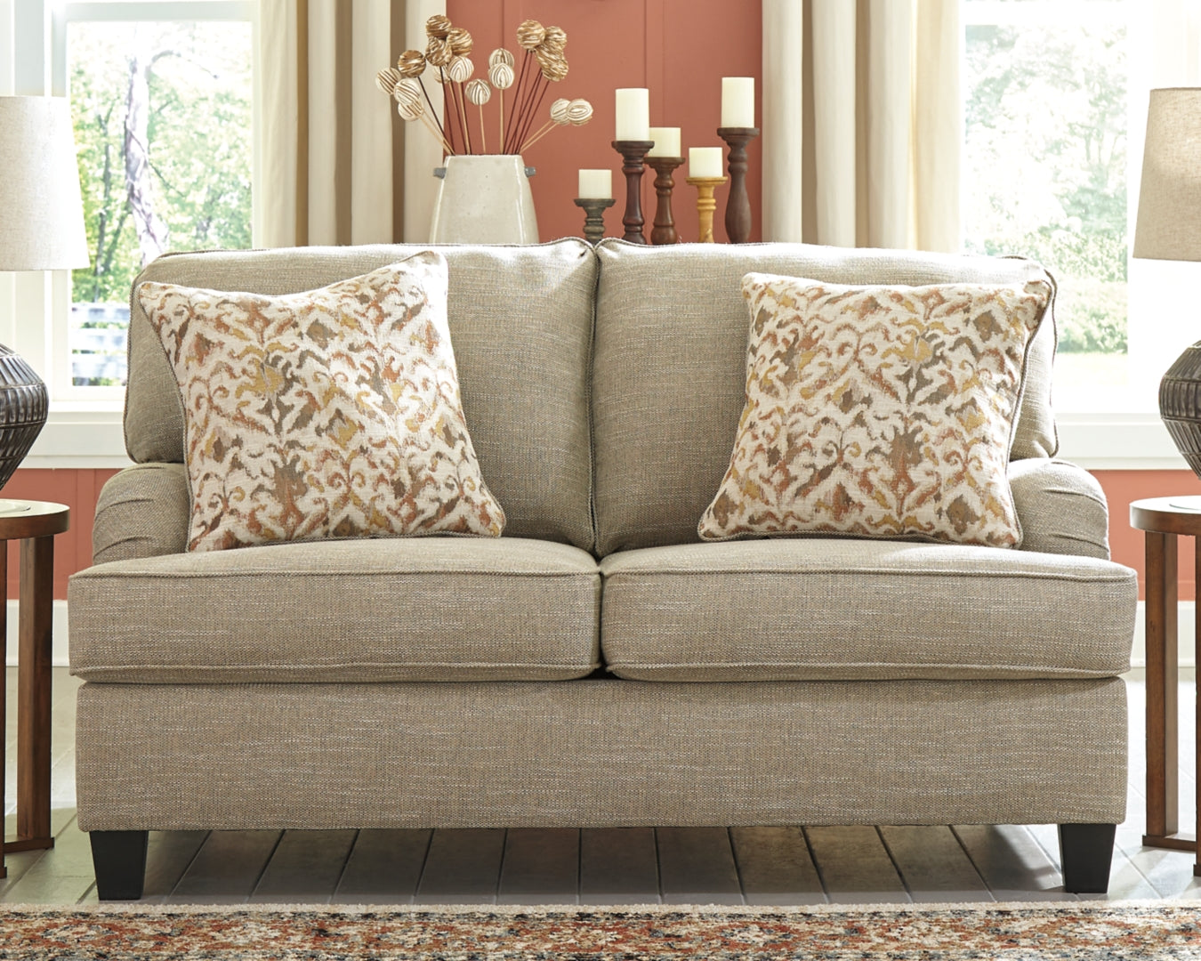 Almanza Sofa and Loveseat