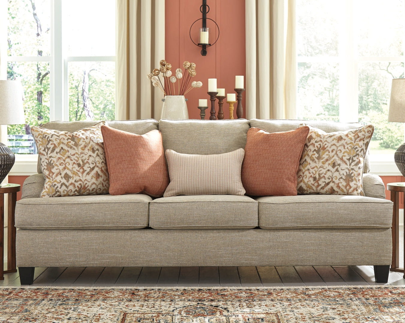 Almanza Sofa, Loveseat and Ottoman