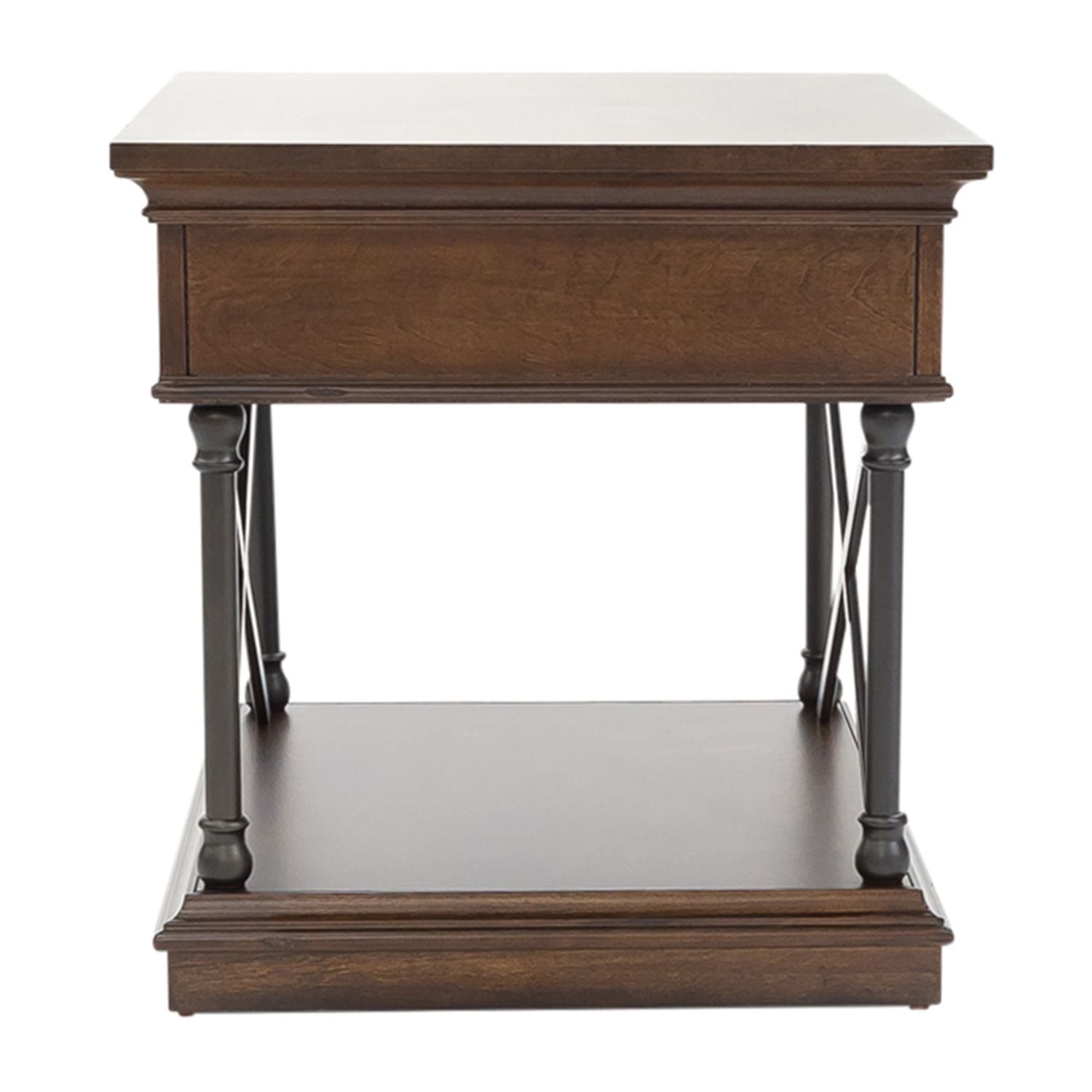 Emestine Drawer End Table