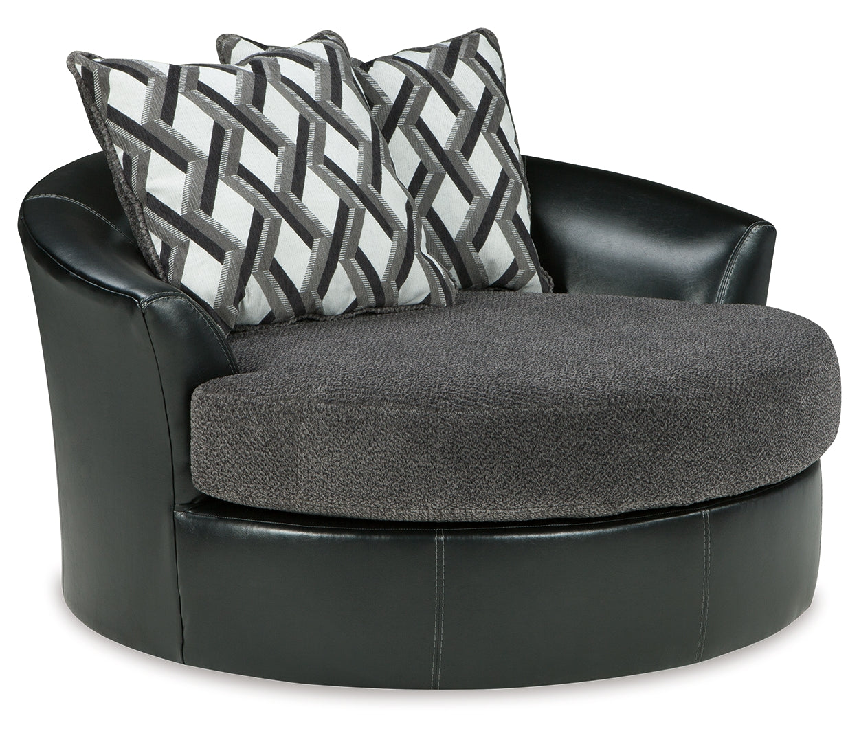 Kumasi Oversized Swivel Accent Chair