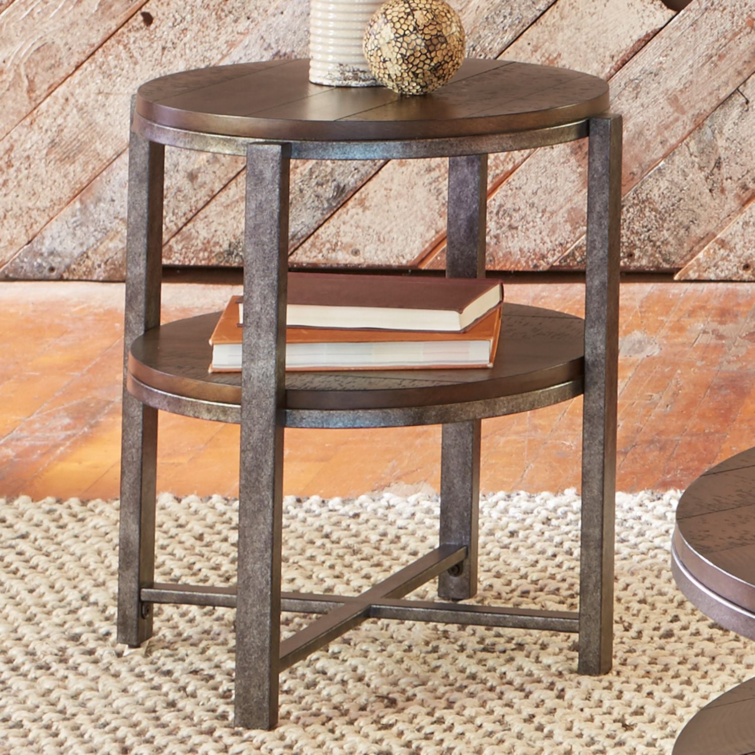 Budimir Round End Table