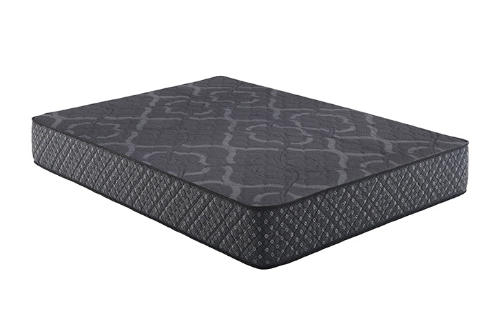 Arriba 12" California King Mattress Grey and Black California King Mattress Grey