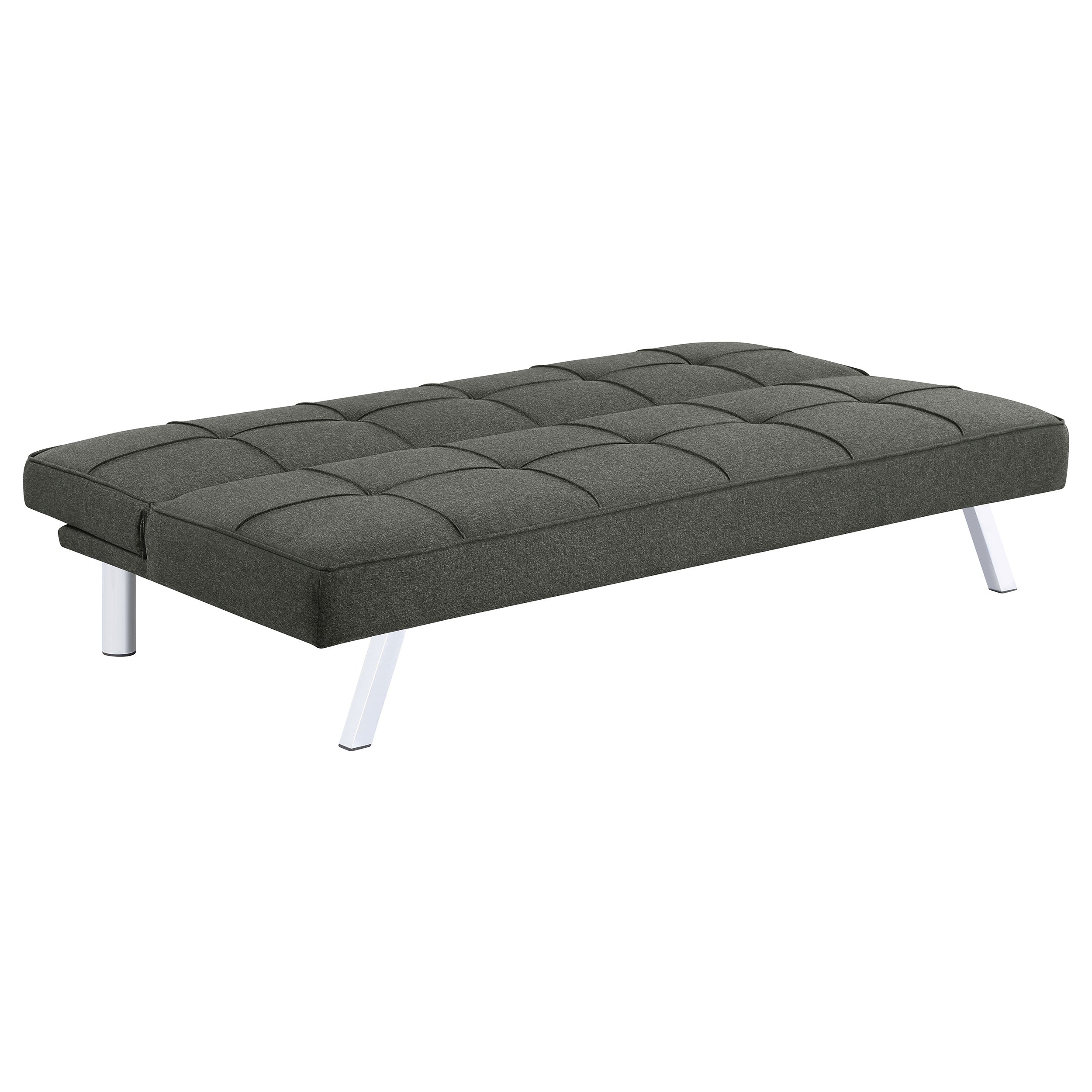 Joel Upholstered Tufted Sofa Bed Sofa Bed Grey