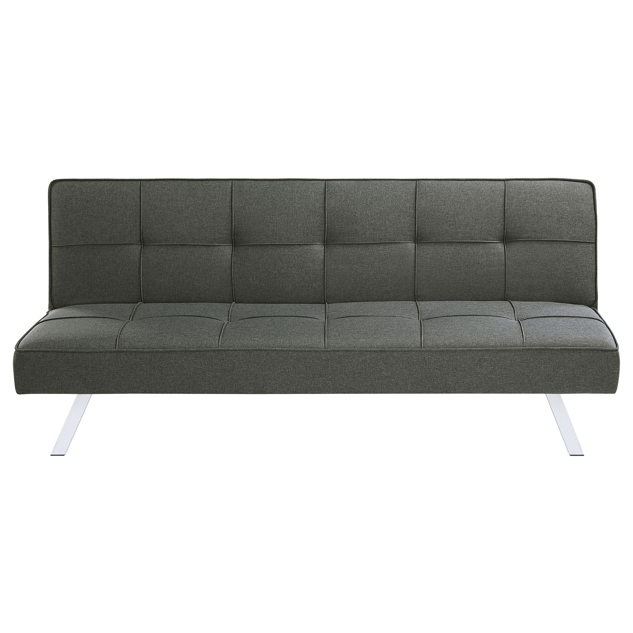 Joel Upholstered Tufted Sofa Bed Sofa Bed Grey