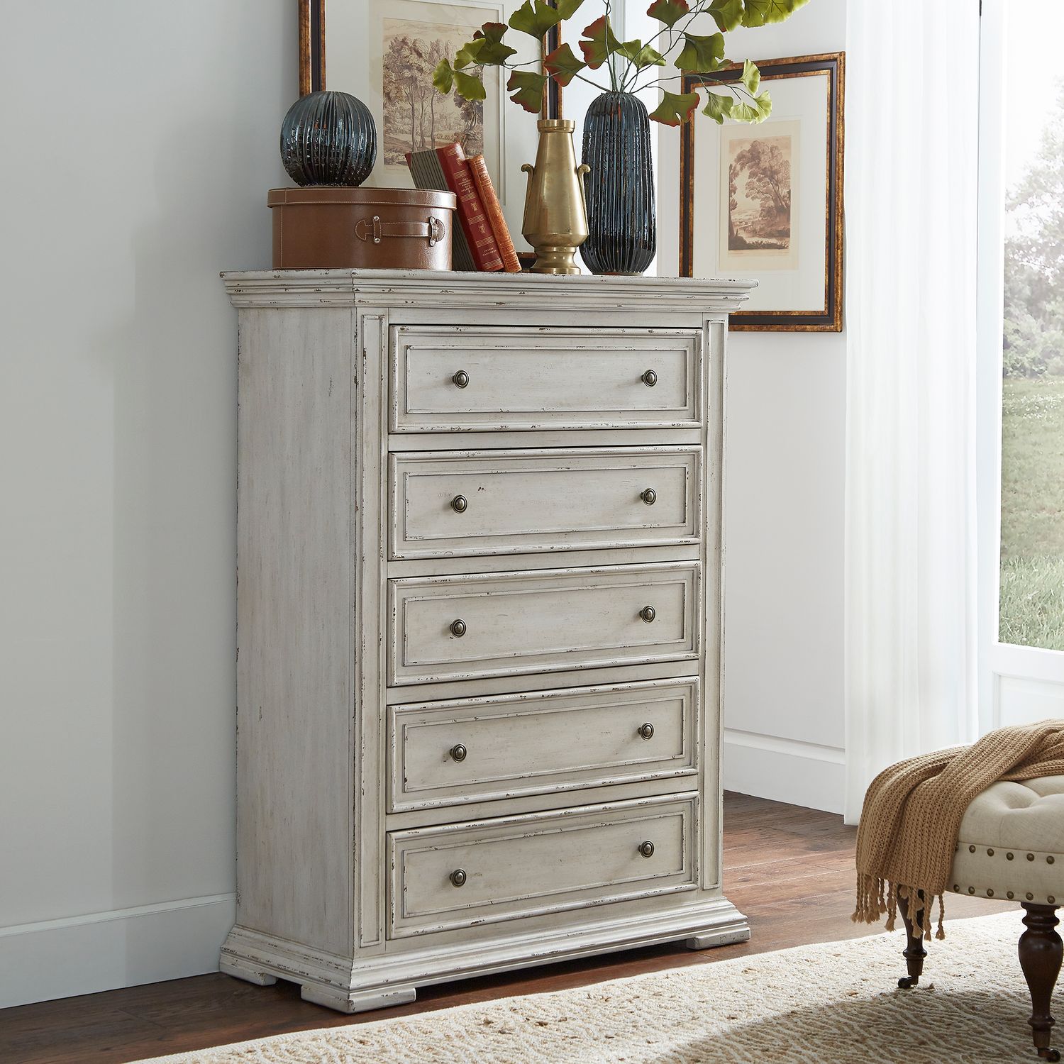 Deniesha 5 Drawer Chest