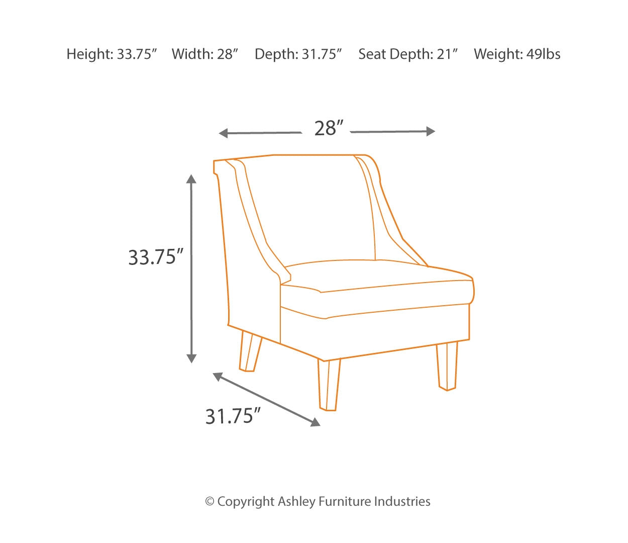 Clarinda Accent Chair