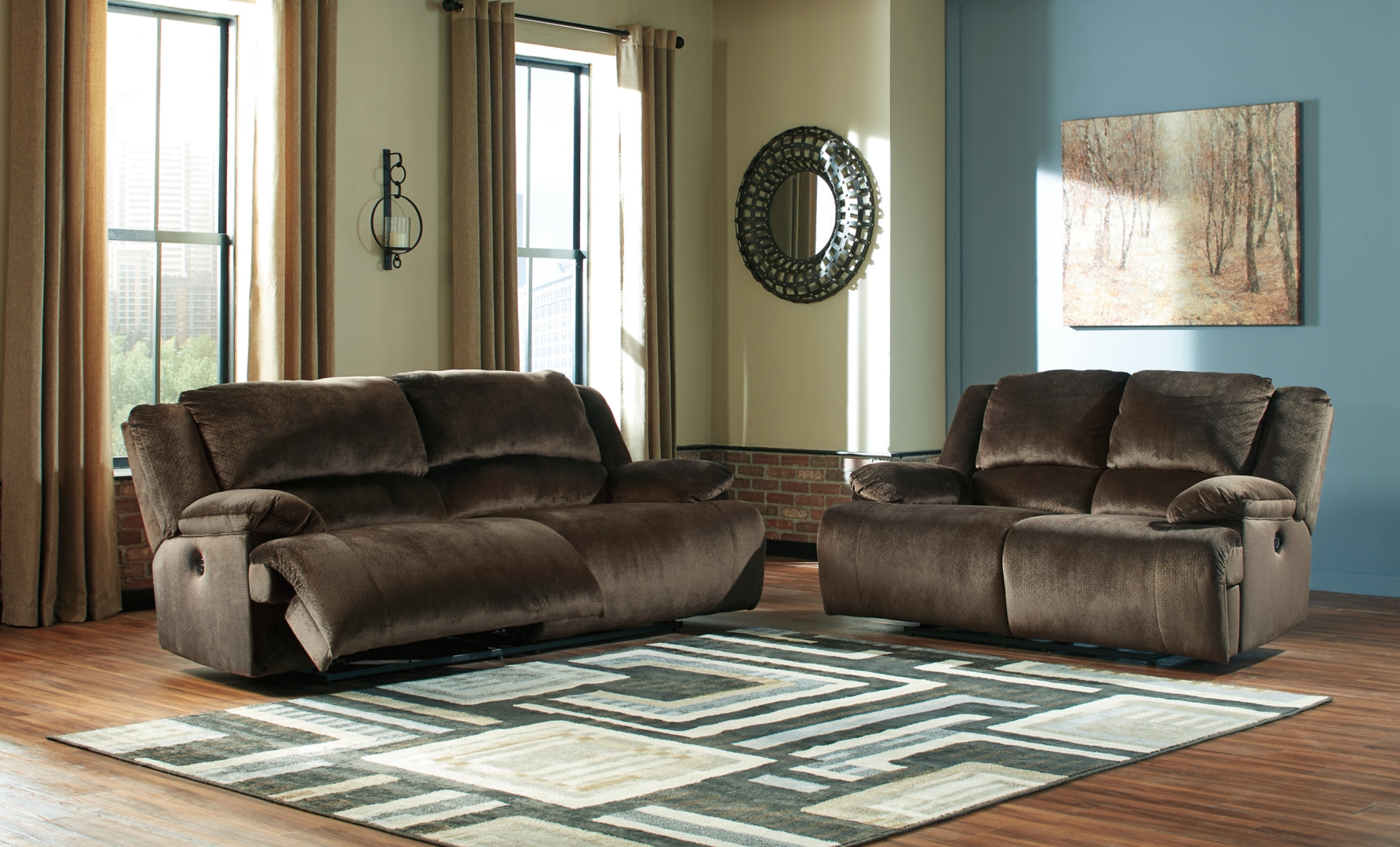 Clonmel Sofa and Loveseat