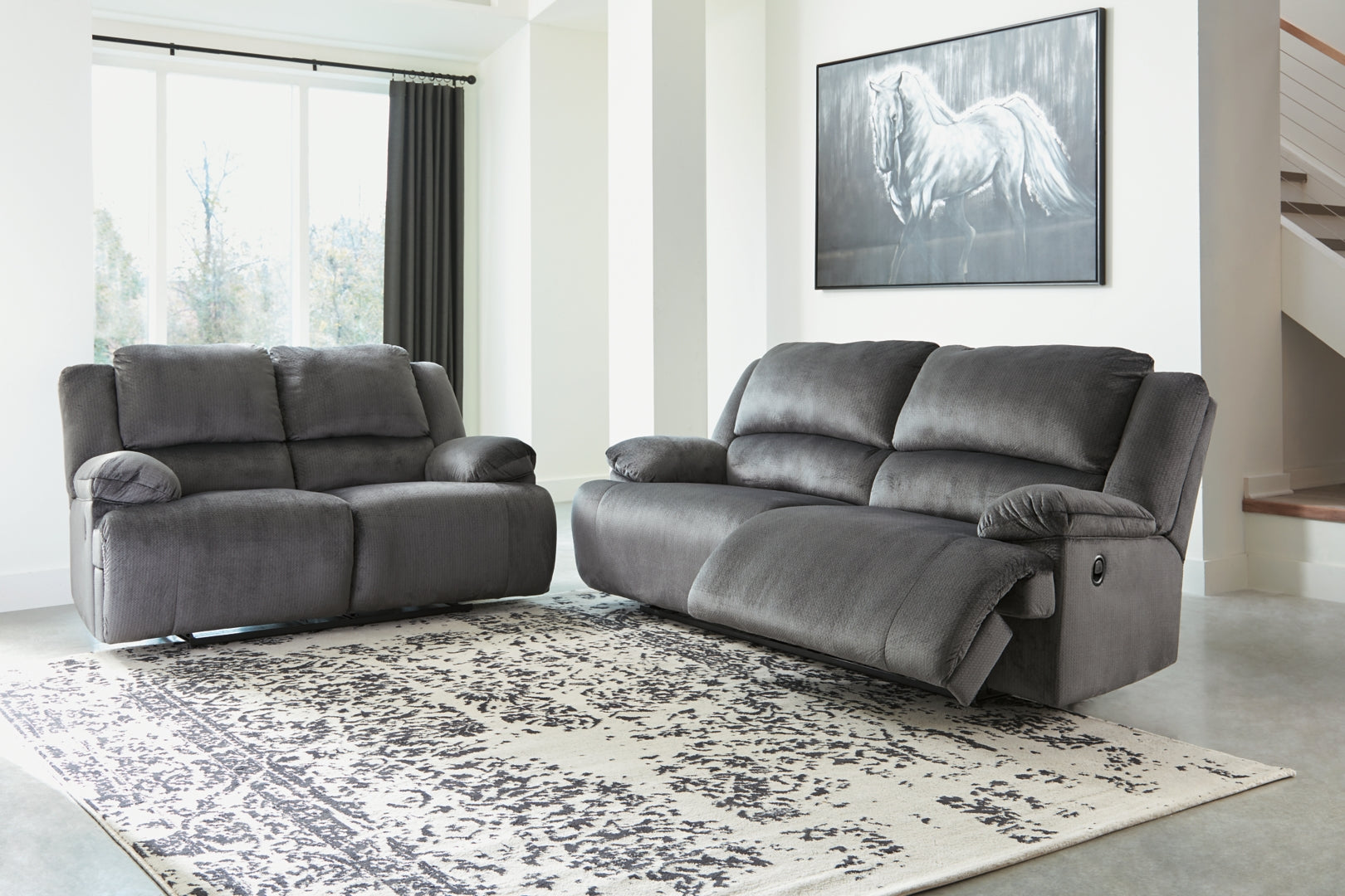 Clonmel Sofa and Loveseat