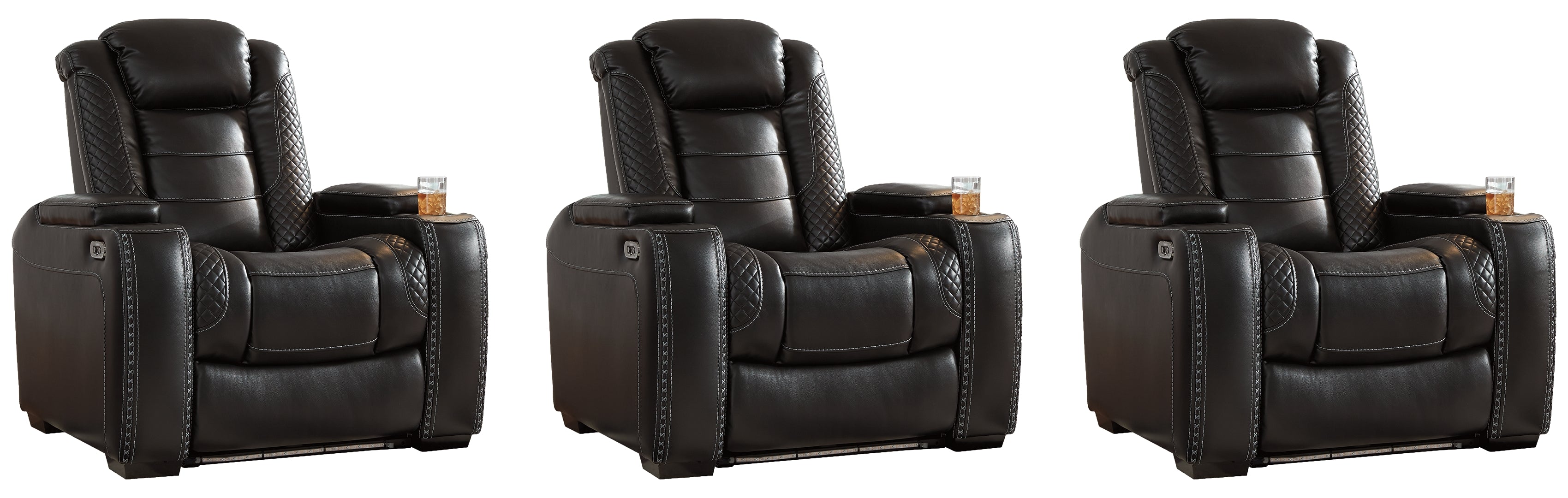 Party Time 3-Piece Home Theater Seating