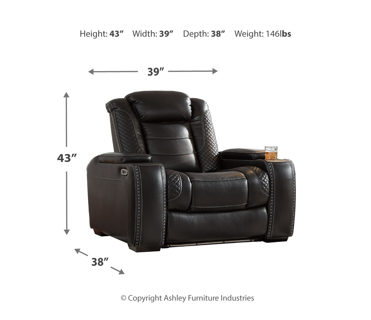 Party Time Power Recliner