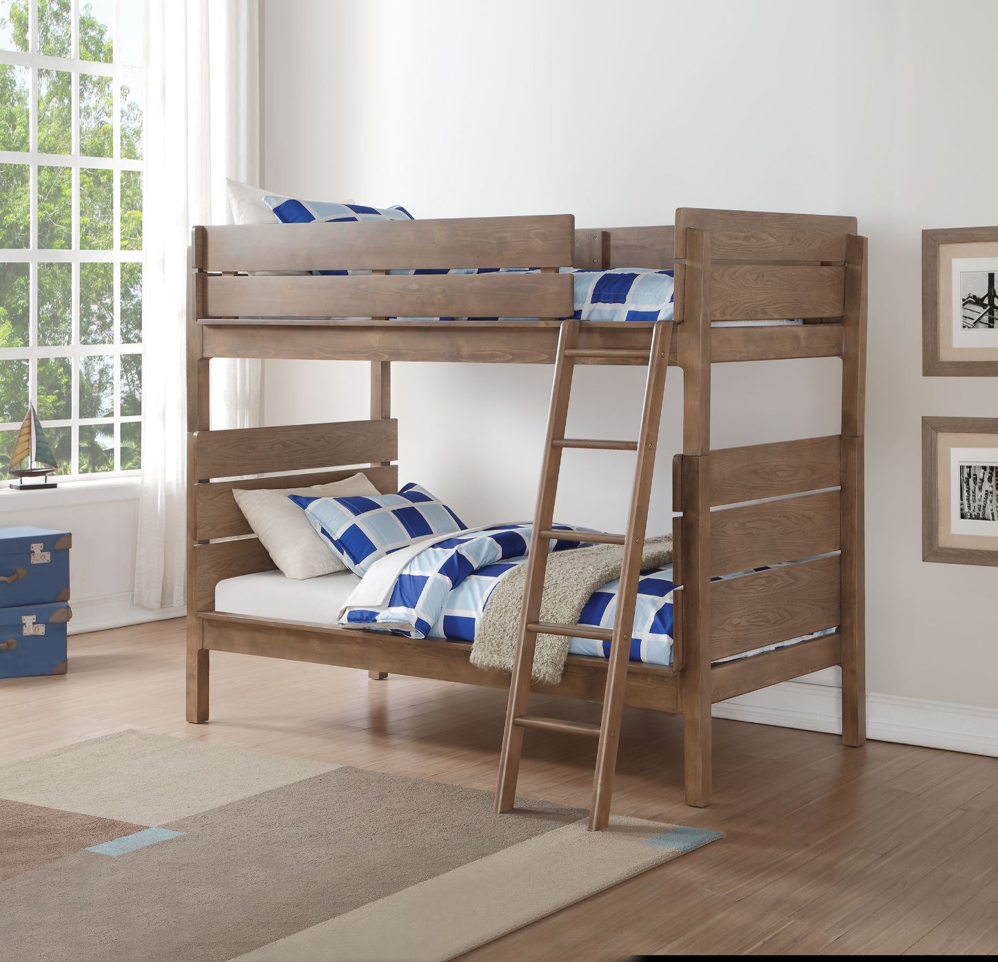 Ladetto Twin/Twin Bunk Bed