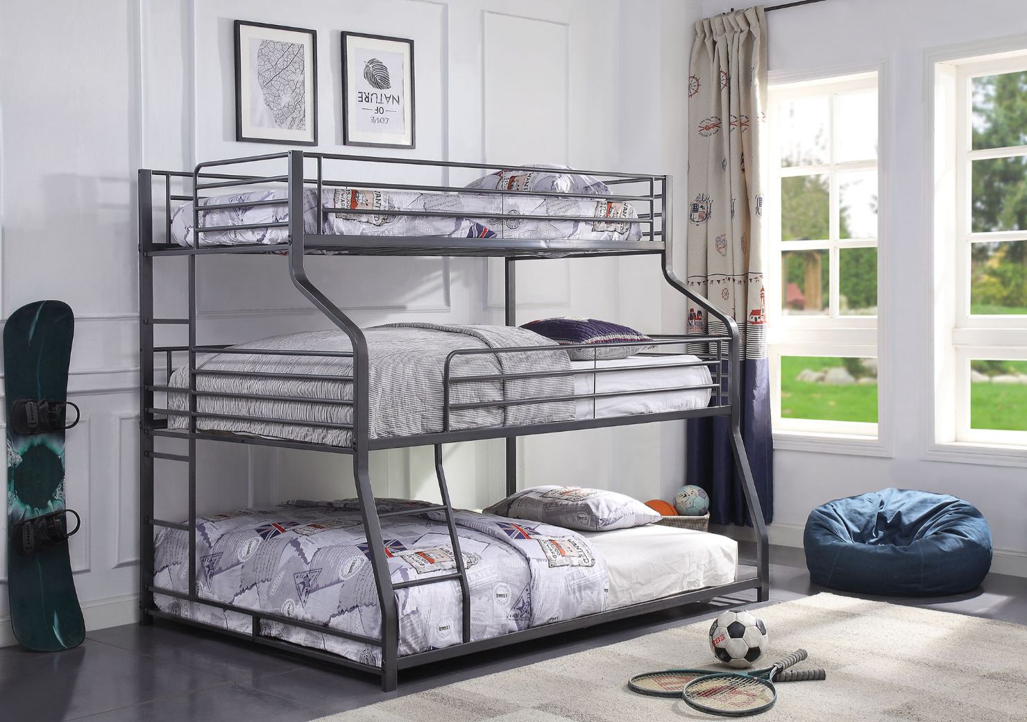 Dhamini Twin/Full/Queen Bunk Bed