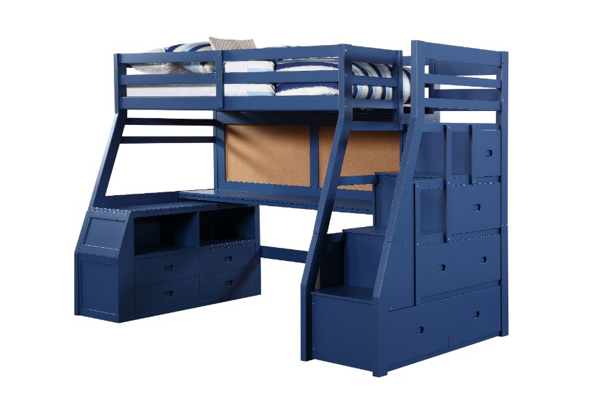 Adriyan Twin Loft Bed W/Storage