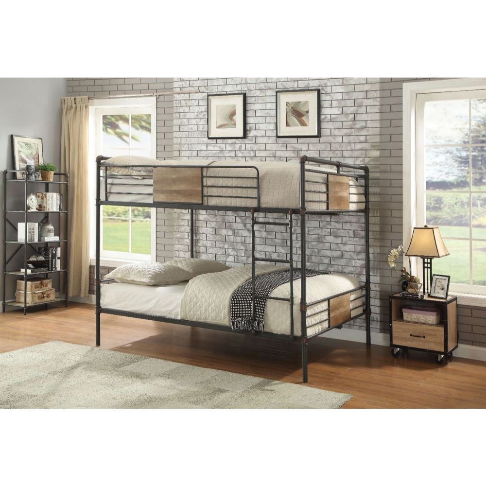 DiVanno Double Queen Bunk Bed