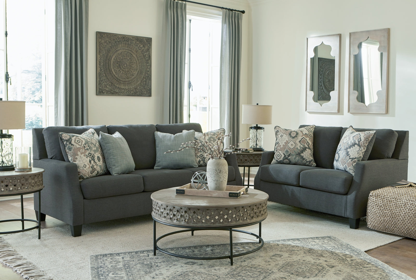 Bayonne Sofa and Loveseat