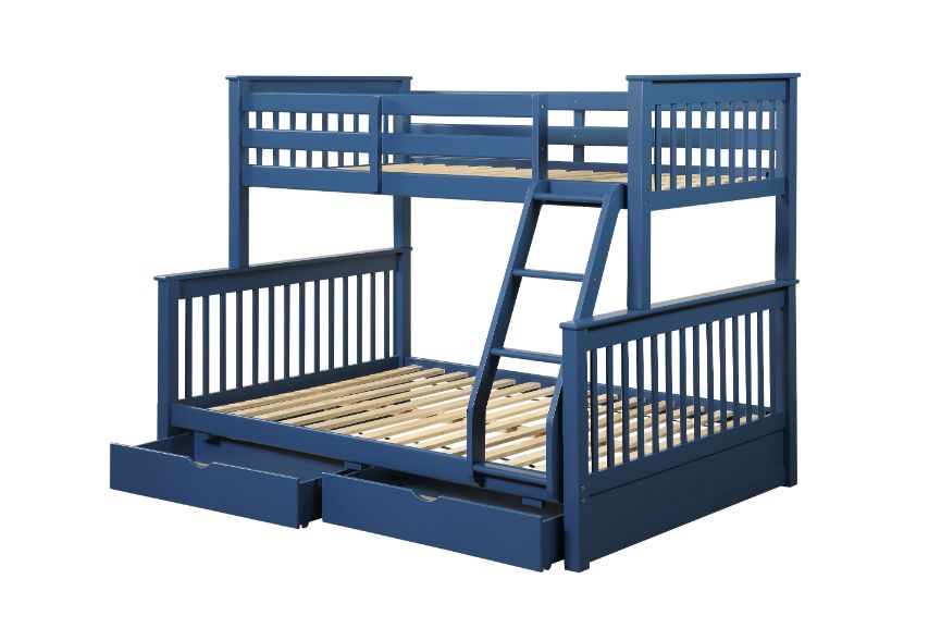 Amieva Twin/Full Bunk Bed W/Storage