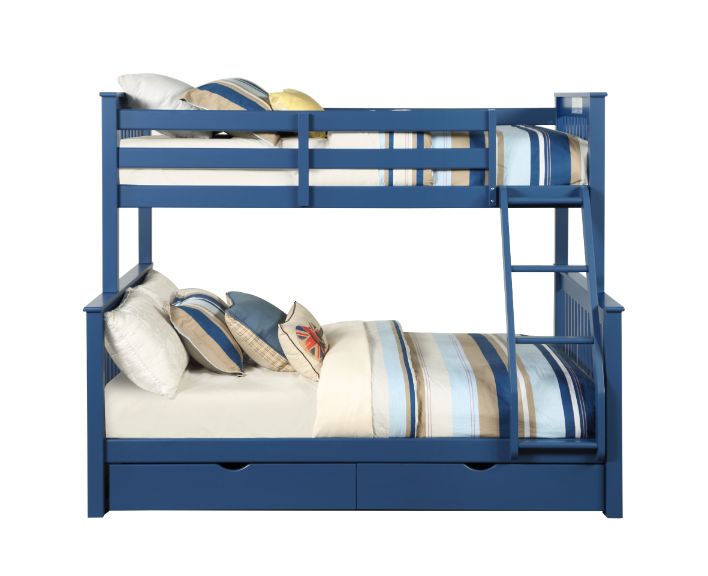 Amieva Twin/Full Bunk Bed W/Storage