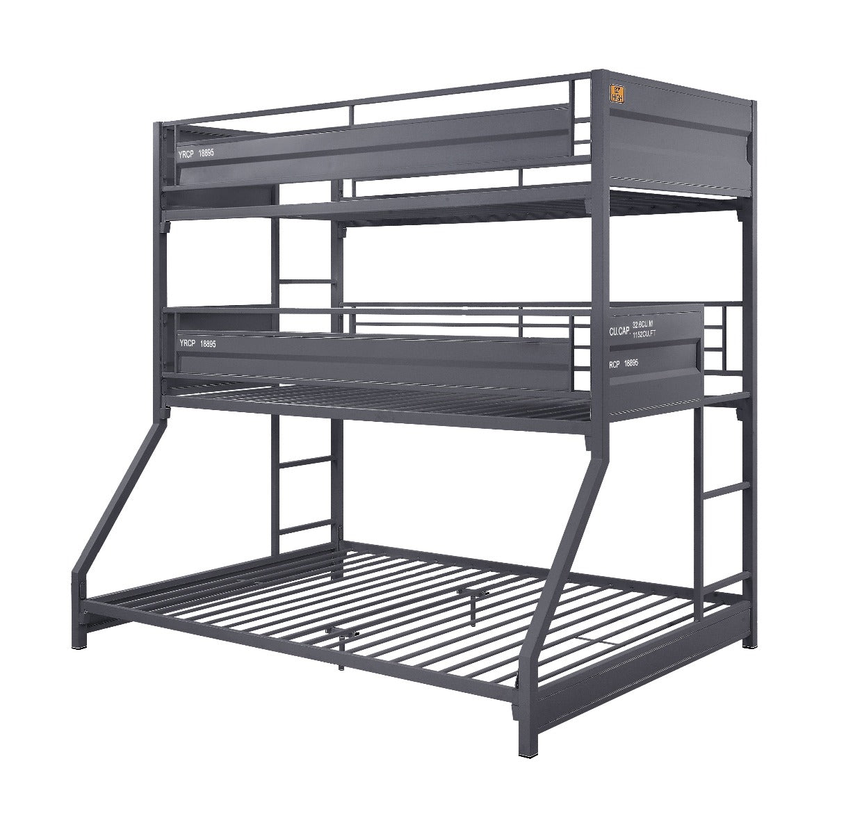 Kenyen Twin/Twin/Full Bunk Bed