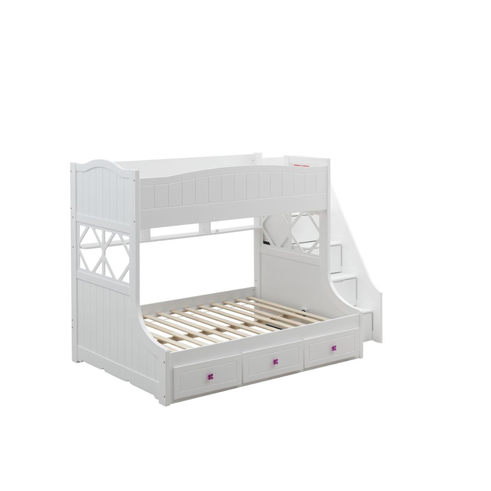 Kepa Twin/Full Bunk Bed W/Storage