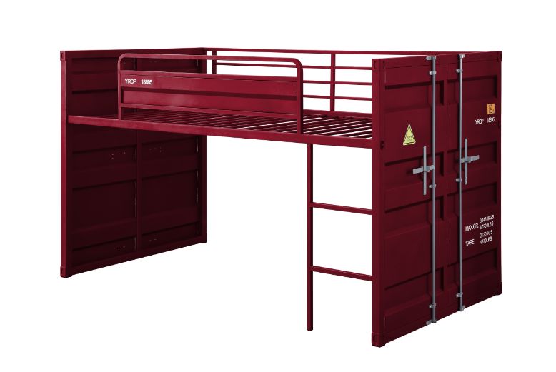 Emere Twin Loft Bed W/Slide