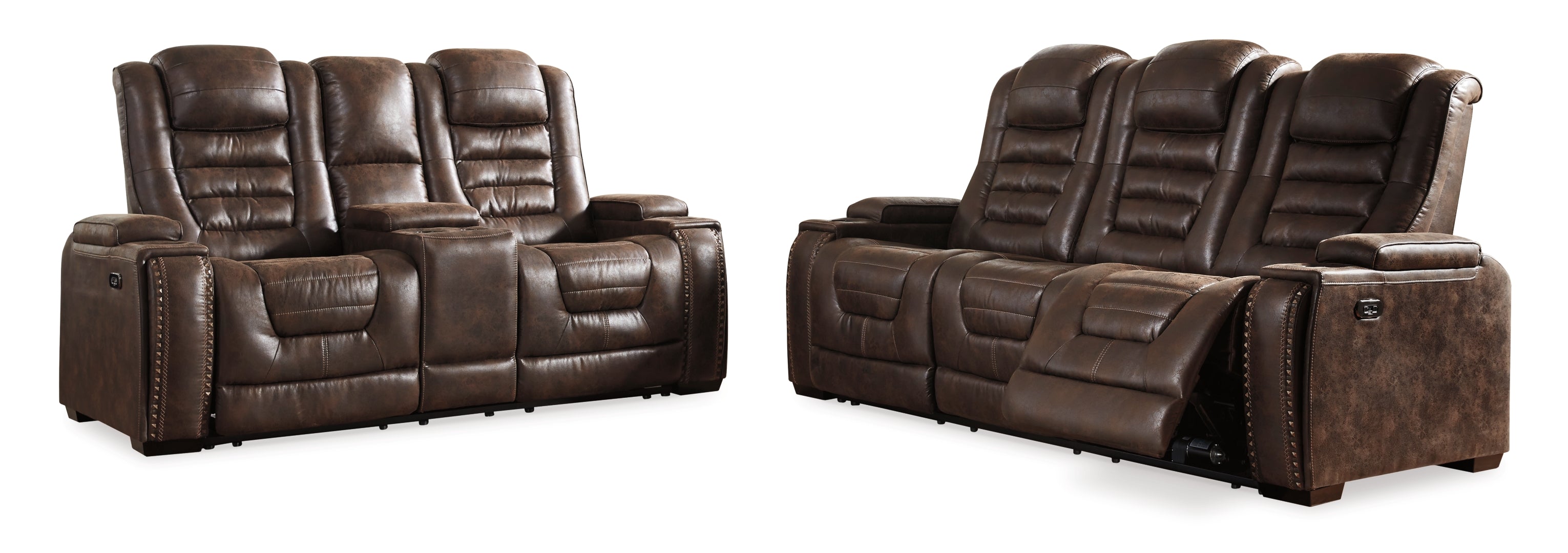 Game Zone Sofa and Loveseat