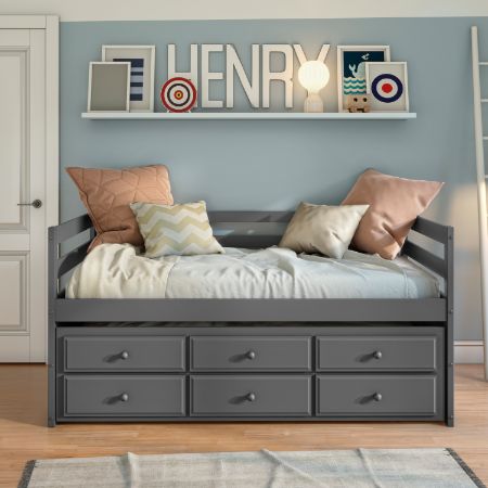 Harley-J Daybed W/Trundle & Storage