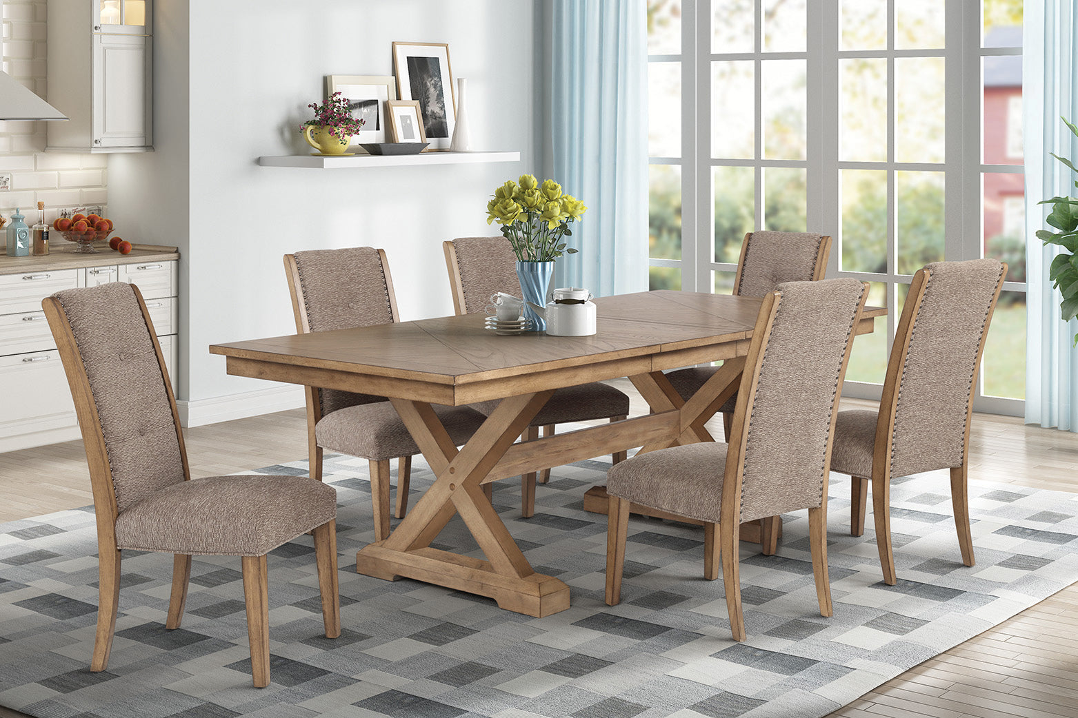 Mourad Dining Table and 6 Chairs