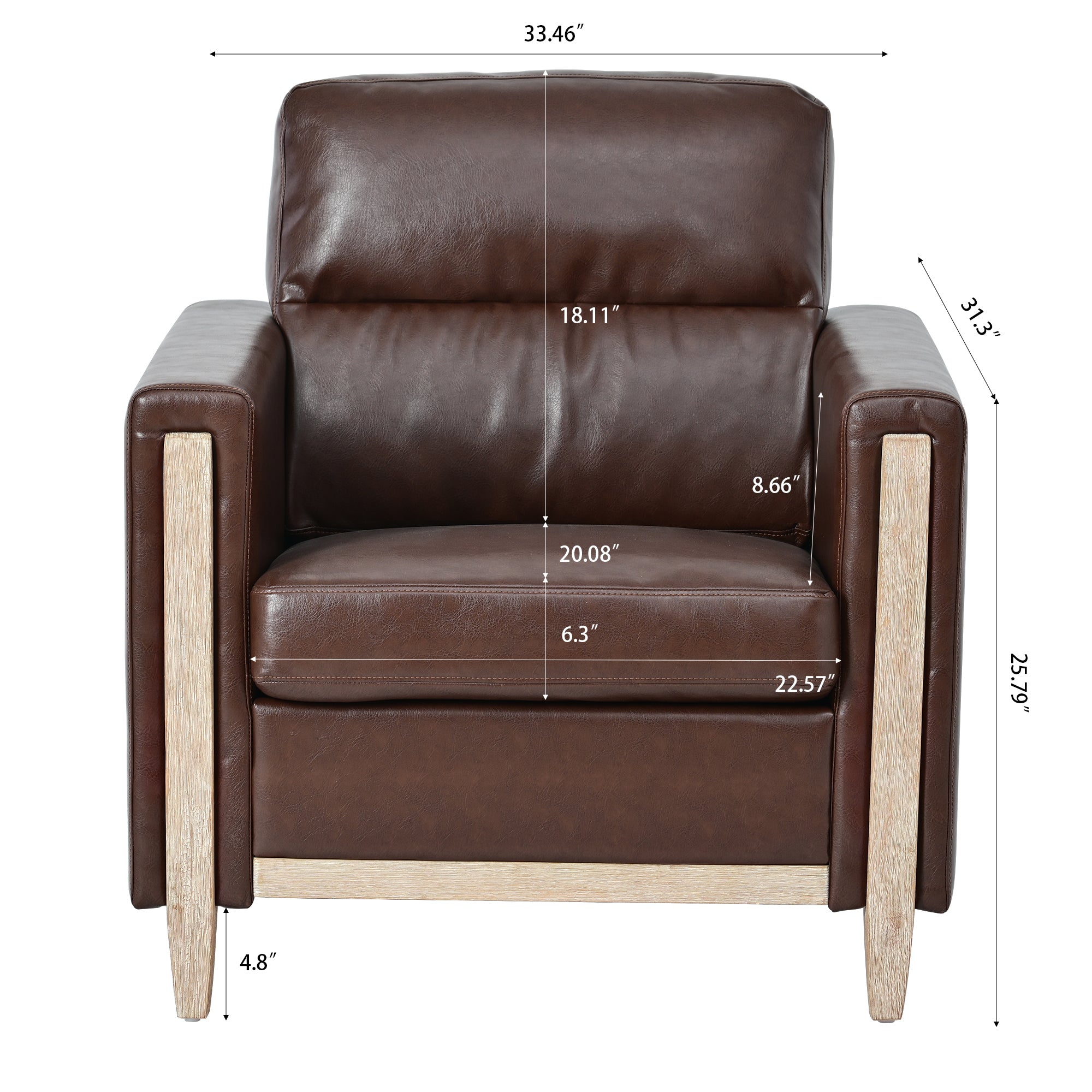 1 Seater Sofa For Living Room