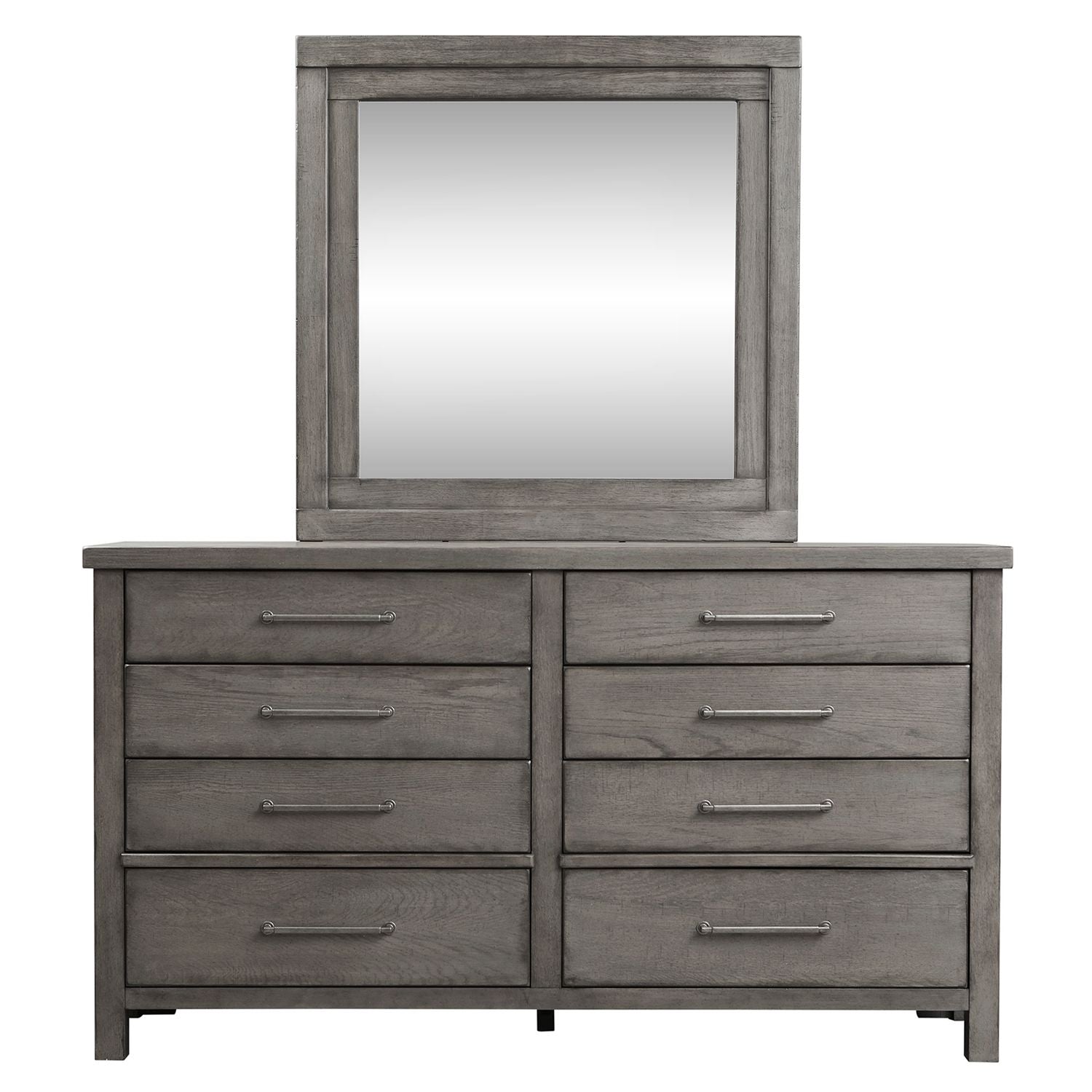 Akeilah King California Platform Bed, Dresser & Mirror