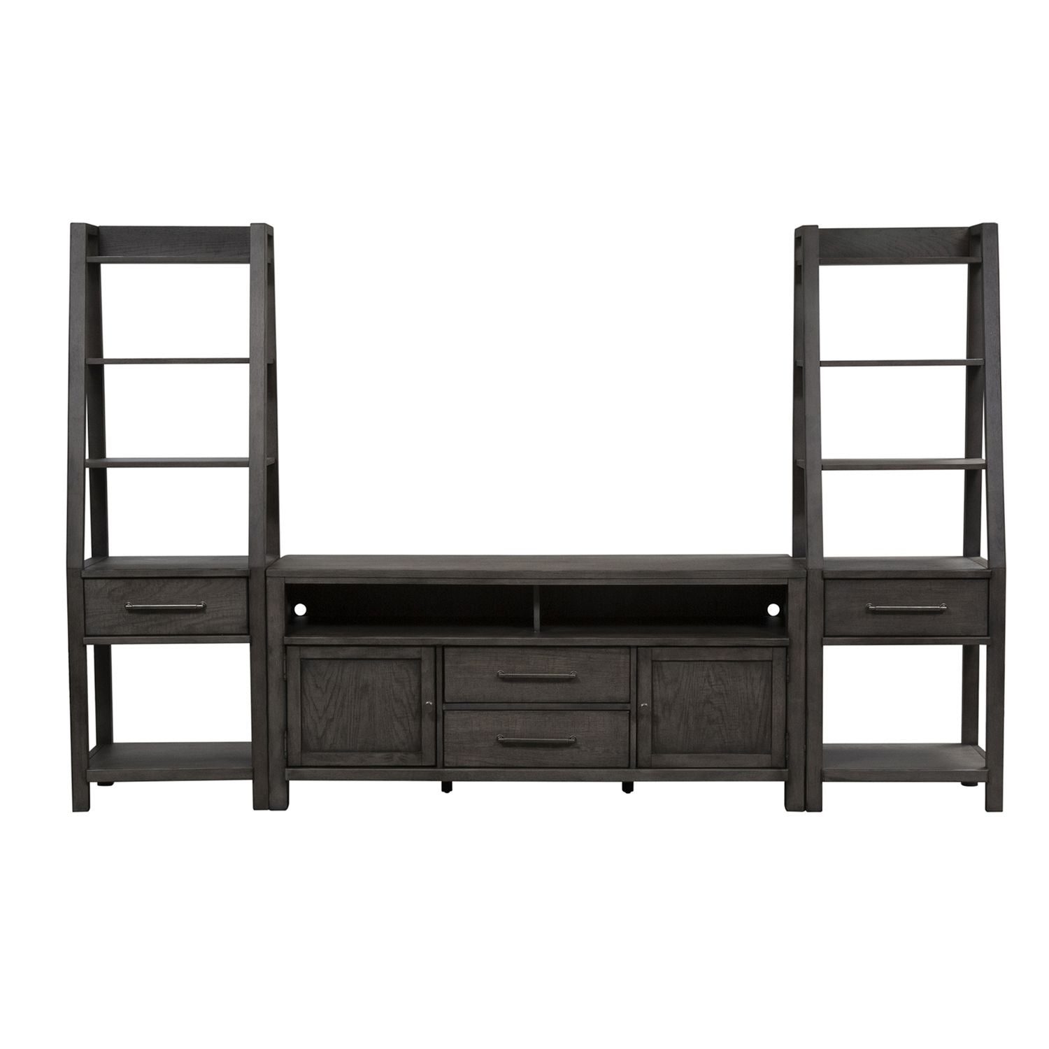 Rennert Entertainment Center TV Stand with Piers