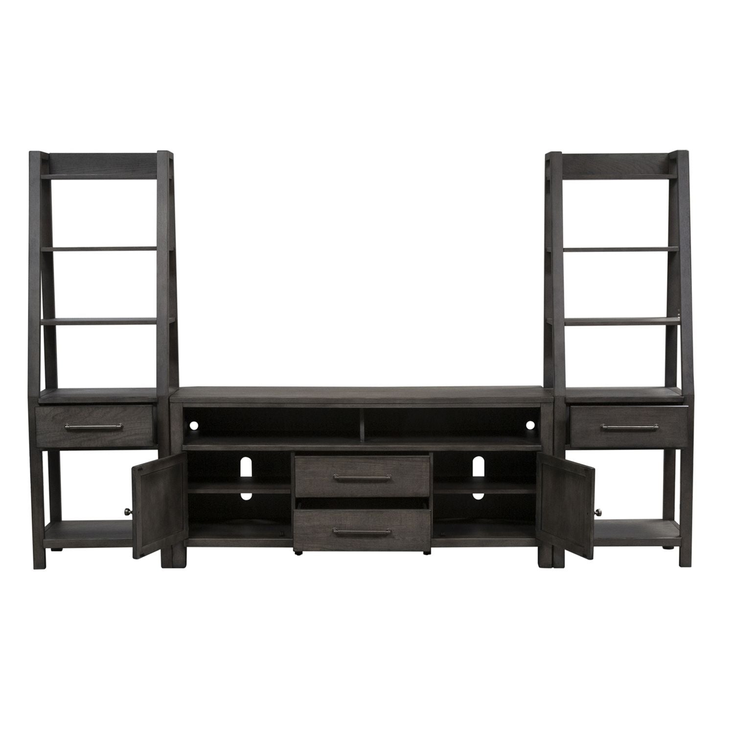 Rennert Entertainment Center TV Stand with Piers