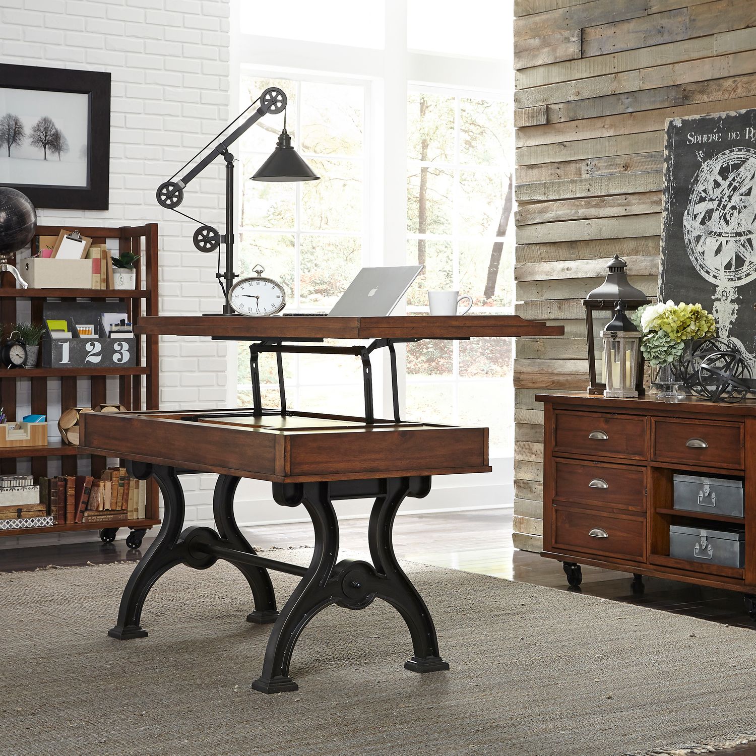 Brailee Lift Top Writing Desk