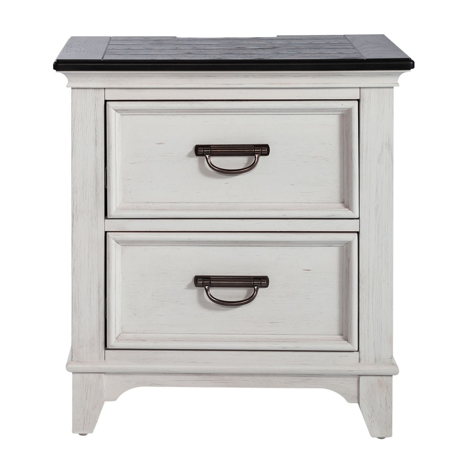 Juliona 2 Drawer Night Stand with Charging Station